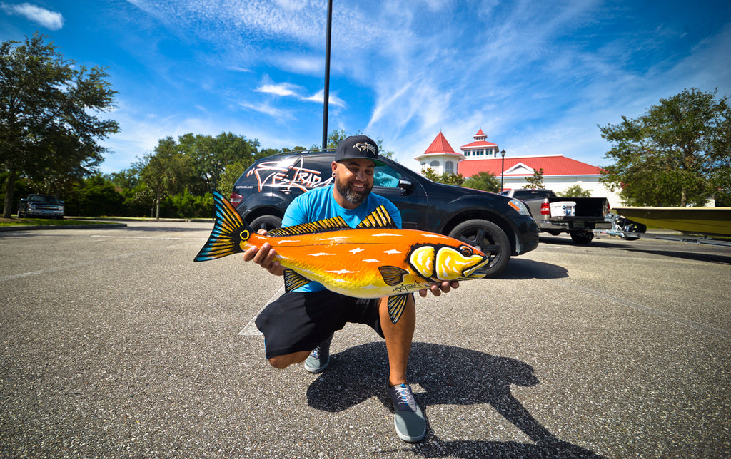Hand Painted Redfish Mount!!!