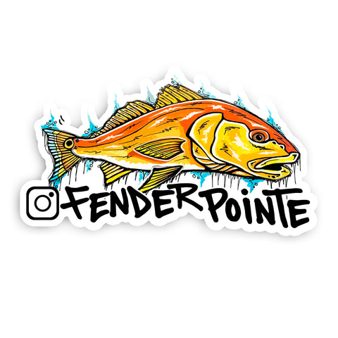 Redfish Drip • Sticker