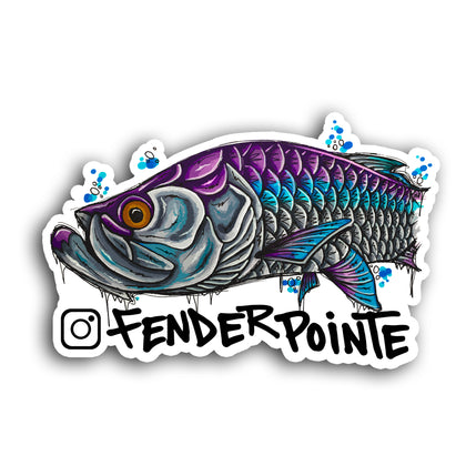 Sunset Throwdown Sticker