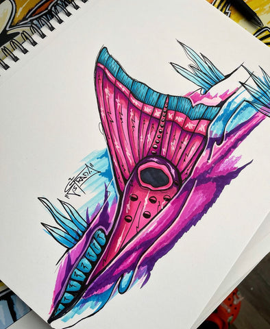 Miami Vise • Original Sketch