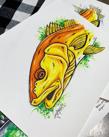 Red Alert • Original Sketch